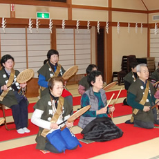 30分間の唱題行で憂さも吹き飛びます