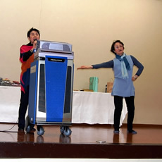 関西から参加の寺石さん、北村さんも熱演です