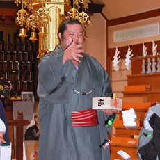 芝田山部屋の龍勢旺さん