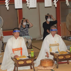 千葉南部の僧侶5名が出座されました