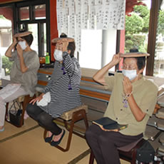 盛隆寺よりご出席の皆様(右より)