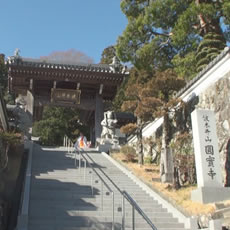 波木井山円実寺の正面